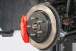 Brake Kit for 15" Conversion, Solid Rotors, Red Calipers BMR Suspension for Chevy Camaro 2016-2024