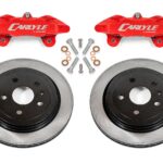 Brake Kit for 15" Conversion, Solid Rotors, Black Calipers BMR Suspension for Chevy Camaro 2016-2024