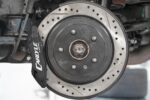 Brake Kit for 15" Conversion, Drilled and Slotted Rotors, Black Calipers BMR Suspension for Chevy Camaro 2016-2024