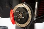 Brake Calipers Only for 15" Conversion Kit, Red BMR Suspension لـ Pontiac G8 2008-2009