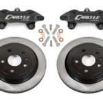 Brake Kit for 15" Conversion, Solid Rotors, Black Calipers BMR Suspension لـ Corvette 1997-2004