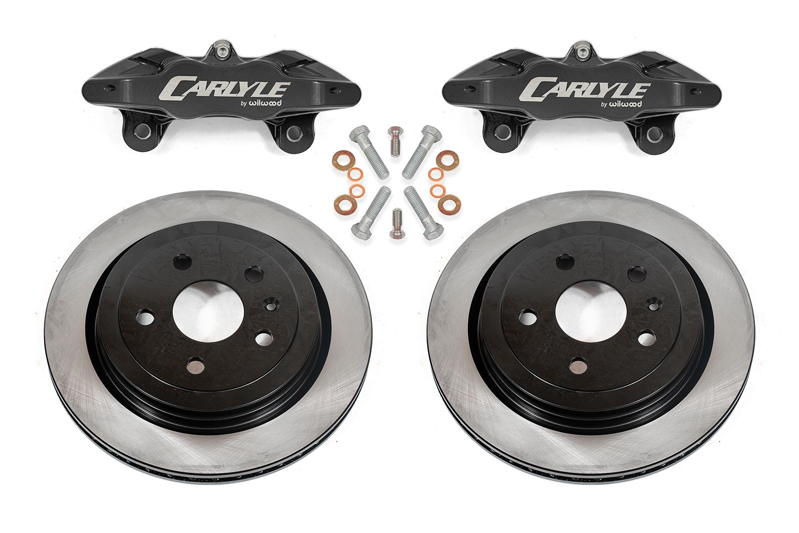 Brake Kit for 15" Conversion, Solid Rotors, Black Calipers BMR Suspension for Corvette 2005-2013 Brake Kit for 15" Conversion, Solid Rotors, Black Calipers BMR Suspension for Corvette 2005-2013