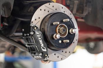 15" Conversion Kit by Carlyle Racing, Black Calipers, Non-Redeye BMR Suspension لـ Dodge Charger 2006-2023