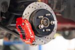 15" Conversion Kit by Carlyle Racing, Red Calipers, Non-Redeye BMR Suspension لـ Dodge Charger 2006-2023