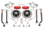 15" Conversion Kit by Carlyle Racing, Red Calipers, Non-Redeye BMR Suspension لـ Dodge Charger 2006-2023