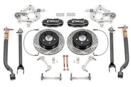 15" Conversion Kit by Carlyle Racing, Black Calipers, Redeye BMR Suspension لـ Dodge Charger 2006-2023