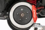 15" Conversion Kit by Carlyle Racing, Solid Rotors, Red Calipers BMR Suspension لـ Pontiac G8 2008-2009