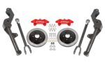 15" Conversion Kit by Carlyle Racing, Solid Rotors, Red Calipers BMR Suspension لـ Pontiac G8 2008-2009