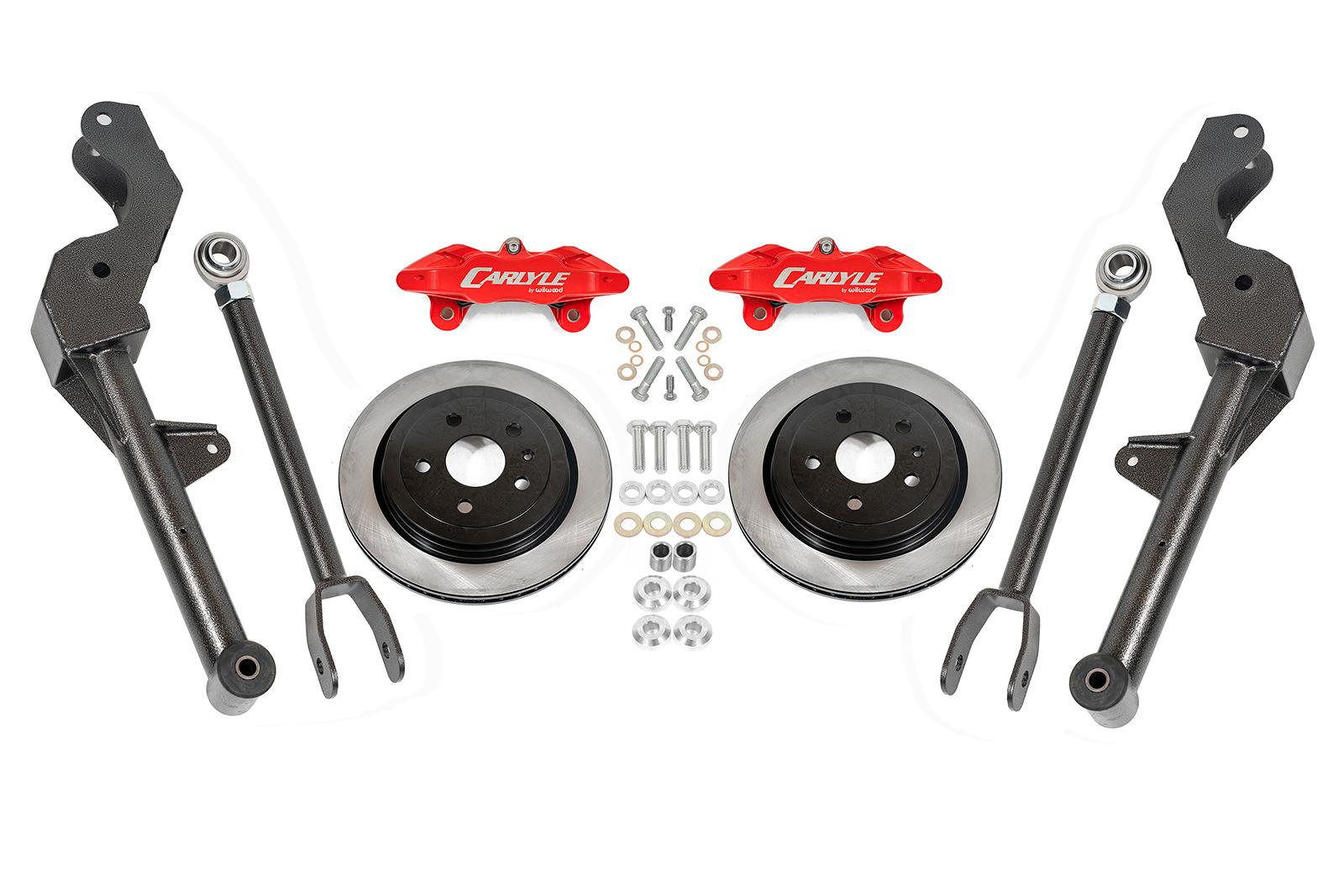 15" Conversion Kit by Carlyle Racing, Solid Rotors, Red Calipers BMR Suspension لـ Pontiac G8 2008-2009 15" Conversion Kit by Carlyle Racing, Solid Rotors, Red Calipers BMR Suspension لـ Pontiac G8 2008-2009