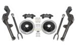 15" Conversion Kit by Carlyle Racing, Drilled and Slotted Rotors, Black Calipers BMR Suspension لـ Pontiac G8 2008-2009