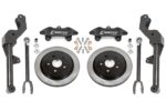 15" Conversion Kit by Carlyle Racing, Solid Rotors, Black Calipers BMR Suspension for Chevy Camaro 2010-2015