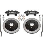 15" Conversion Kit by Carlyle Racing, Solid Rotors, Black Calipers BMR Suspension لـ Chevy Camaro 2010-2015