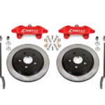 15" Conversion Kit by Carlyle Racing, Solid Rotors, Red Calipers BMR Suspension لـ Chevy Camaro 2010-2015
