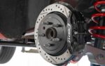 15" Conversion Kit by Carlyle Racing, Drilled and Slotted Rotors, Black Calipers BMR Suspension for Chevy Camaro 2010-2015