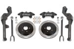 15" Conversion Kit by Carlyle Racing, Drilled and Slotted Rotors, Black Calipers BMR Suspension for Chevy Camaro 2010-2015