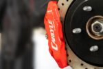 15" Conversion Kit by Carlyle Racing, Drilled and Slotted Rotors, Red Calipers BMR Suspension for Chevy Camaro 2016-2024