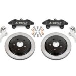 15" Conversion Kit by Carlyle Racing, Solid Rotors, Black Calipers BMR Suspension لـ Corvette 1997-2004