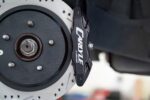 15" Conversion Kit by Carlyle Racing, Drilled and Slotted Rotors, Black Calipers BMR Suspension لـ Corvette 1997-2004