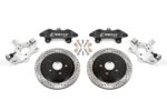 15" Conversion Kit by Carlyle Racing, Drilled and Slotted Rotors, Black Calipers BMR Suspension لـ Corvette 1997-2004