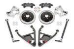 15" Conversion Kit by Carlyle Racing, Solid Rotors, Black Calipers BMR Suspension لـ Corvette 2014-2019