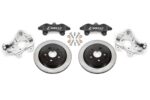 17" Conversion Kit by Carlyle Racing, Solid Rotors, Black Calipers BMR Suspension for Corvette 2014-2019