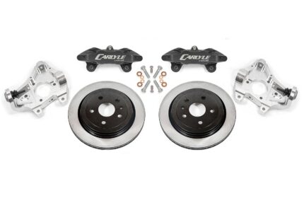 17" Conversion Kit by Carlyle Racing, Solid Rotors, Black Calipers BMR Suspension لـ Corvette 2014-2019