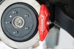 17" Conversion Kit by Carlyle Racing, Solid Rotors, Red Calipers BMR Suspension لـ Corvette 2014-2019