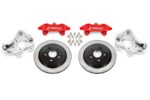 17" Conversion Kit by Carlyle Racing, Solid Rotors, Red Calipers BMR Suspension لـ Corvette 2014-2019