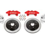 17" Conversion Kit by Carlyle Racing, Solid Rotors, Red Calipers BMR Suspension لـ Corvette 2014-2019