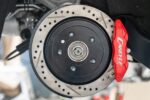 17" Conversion Kit by Carlyle Racing, Drilled and Slotted Rotors, Red Calipers BMR Suspension لـ Corvette 2014-2019