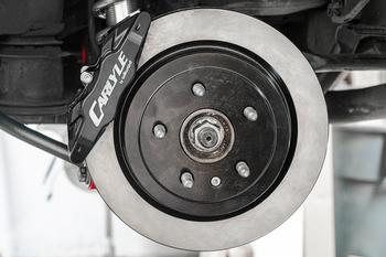 15" Conversion Kit by Carlyle Racing, Solid Rotors, Black Calipers BMR Suspension لـ Cadillac CTS-V 2008-2014