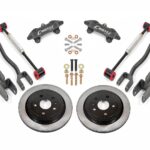 15" Conversion Kit by Carlyle Racing, Solid Rotors, Black Calipers BMR Suspension لـ Cadillac CTS-V 2008-2014