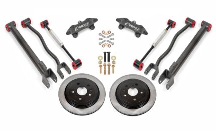 15" Conversion Kit by Carlyle Racing, Solid Rotors, Black Calipers BMR Suspension لـ Cadillac CTS-V 2008-2014