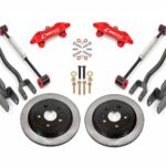 15" Conversion Kit by Carlyle Racing, Solid Rotors, Red Calipers BMR Suspension لـ Cadillac CTS-V 2008-2014