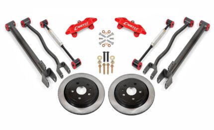 15" Conversion Kit by Carlyle Racing, Solid Rotors, Red Calipers BMR Suspension لـ Cadillac CTS-V 2008-2014