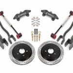 Motor mount kit, polyurethane BMR Suspension for Corvette 2014-2019
