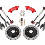 Motor mount kit, polyurethane BMR Suspension for Corvette 2014-2019