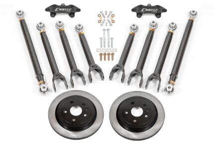 15" Conversion Kit by Carlyle Racing, Solid Rotors, Black Calipers BMR Suspension لـ Cadillac CTS-V 2015-2019