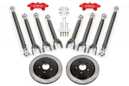15" Conversion Kit by Carlyle Racing, Solid Rotors, Red Calipers BMR Suspension لـ Cadillac CTS-V 2015-2019