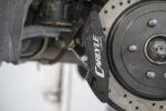 15" Conversion Kit by Carlyle Racing, Drilled and Slotted Rotors, Black Calipers BMR Suspension for Cadillac CTS-V 2015-2019