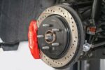 15" Conversion Kit by Carlyle Racing, Drilled and Slotted Rotors, Red Calipers BMR Suspension for Cadillac CTS-V 2015-2019