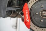 15" Conversion Kit by Carlyle Racing, Drilled and Slotted Rotors, Red Calipers BMR Suspension for Cadillac CTS-V 2015-2019