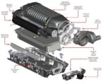 طقم سوبرتشارجر Whipple - 2014-2015 Chevrolet Camaro Z28 7.0L LS7 Whipple Supercharger Kit