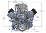 طقم سوبرتشارجر Whipple - Chevy / GM LS1, LS3 and LS7 Whipple Gen 4 2.9L Hot Rod Supercharger Kit