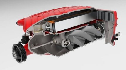 طقم سوبرتشارجر Whipple - 2011-2014 Dodge Durango 5.7L Gen 6 3.0L Whipple Supercharger Kit