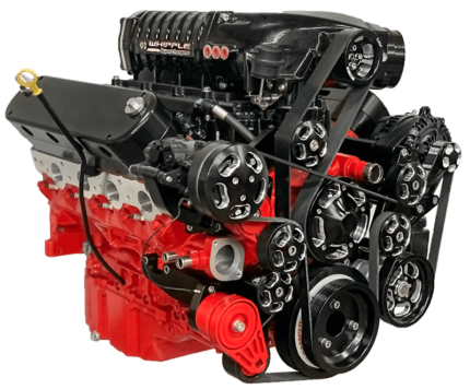 طقم سوبرتشارجر Whipple - Chevy / GM LS1, LS3 and LS7 Whipple Gen 6 3.0L Hot Rod Supercharger Kit