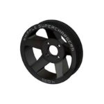 بكرة سوبرتشارجر Whipple - 2007-2014 Ford Mustang Shelby GT500 Whipple 4.875" Black 10-Rib 4-Bolt Supercharger Pulley