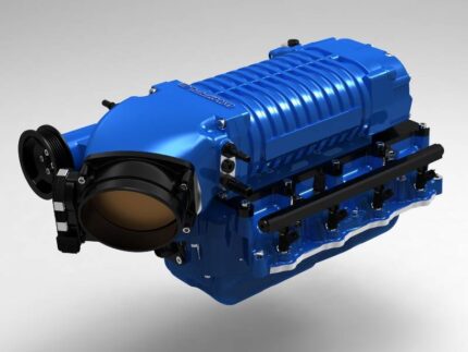 بوابة هواء Whipple - 2011-2014 Ford Mustang 5.0L Whipple Billet 132mm Electronic Throttle Body Upgrade Kit - 2000 CFM