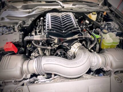 طقم سوبرتشارجر Whipple - 2024-2026 Ford Mustang GT / Dark Horse 5.0L S650 Gen 6 3.0L Whipple Stage 1 Supercharger Kit - 50-State Legal with 3-Year / 36,000-Mile Powertrain Warranty
