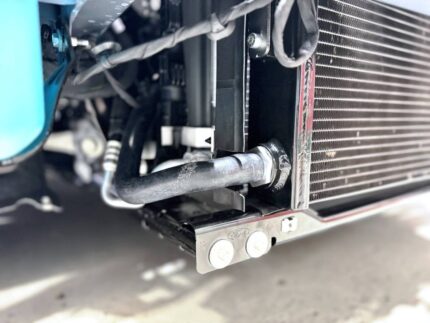 قطعة تبريد سوبرتشارجر Whipple - 2024-2026 Ford Mustang S650 HD Race Heat Exchanger & Dual Pump Kit